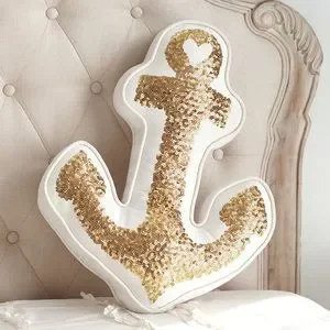 Pottery Barn Emily & Meritt Anchor Pillow
